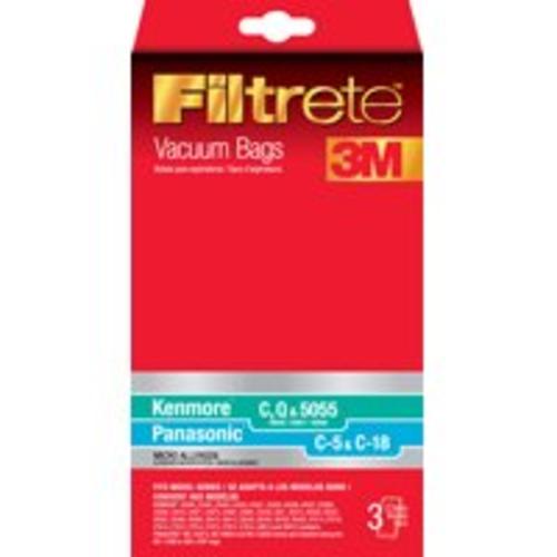 Filtrete 68700A-6 Kenmore & Panasonic Micro Allergen Vacuum Bags, 3-Count