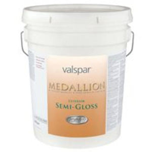 Valspar 27-4308 Medallion Pastel Base Exterior S-Gloss Latex, 5 Gallon
