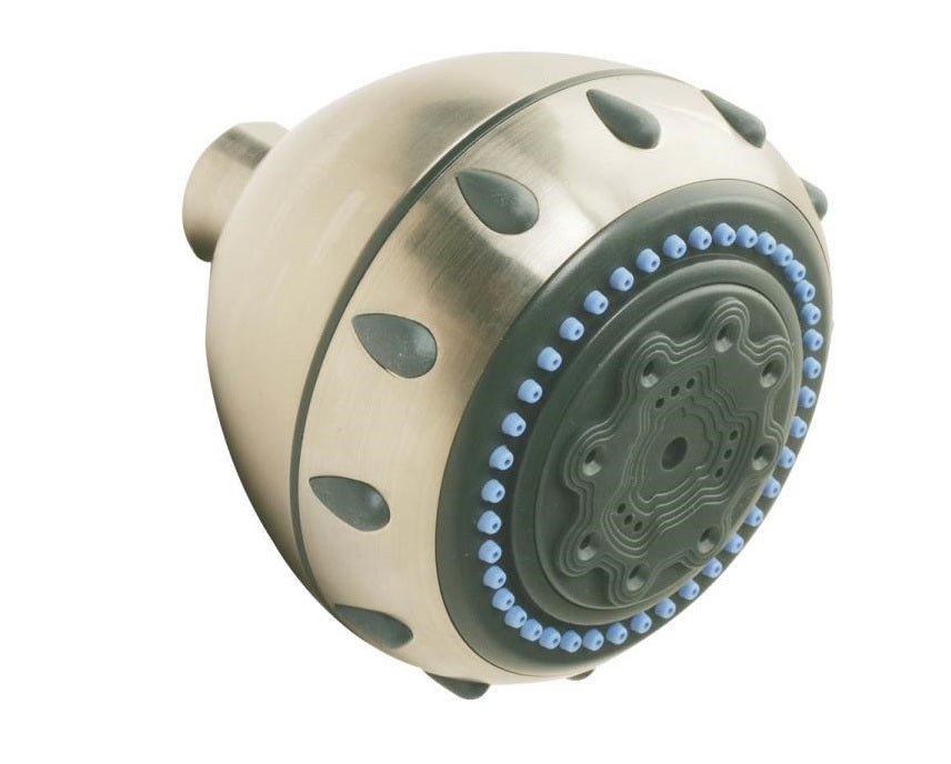 Plumb Pak PP828-51BN 5 Function Shower Head, Brushed Nickel