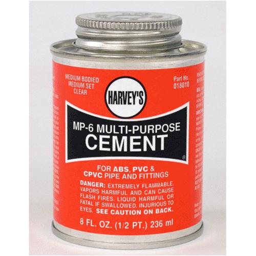 Harveys 018010-24 MP-6 Multi-Purpose Solvent Cement, 8 Oz