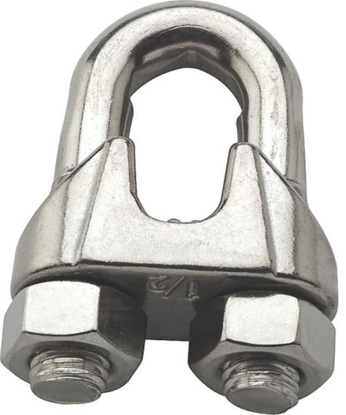 Baron 260S-1/2 Stainless Steel Wire Cable Clamp, 1/2"