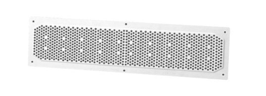 Duraflo 641604 Plastic White Soffit Vent, 16" x 4"