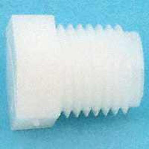 Anderson Metals 53621-02/52659B Pvc Plug Insert Fitting 1/8"