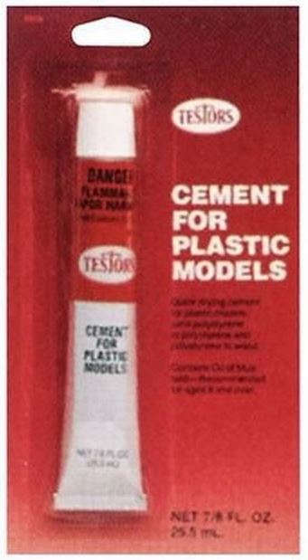 Testor 3516X Cement For Plastic Model, 5/8 Oz.