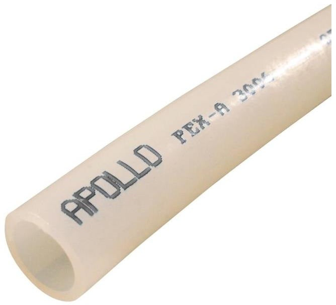 Apollo EPPW512 White PEX-A Pipe, 1/2" x 5&#039; L