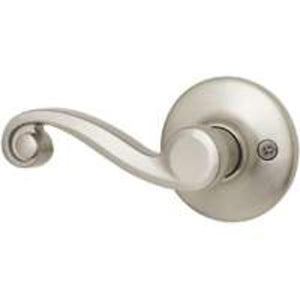 Kwikset 788LL 15 LH CP Signature Series - Lido Left Hand Dummy Lever, Satin Nickel