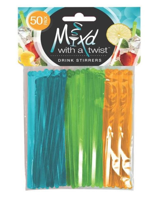 FLP 6031 Mixd With A Twist Drink Stirrers