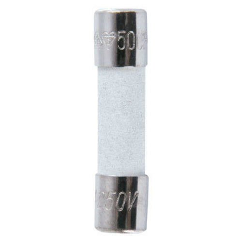 Jandorf 60725 S501 Ceramic Tube fuse, 8 Amp