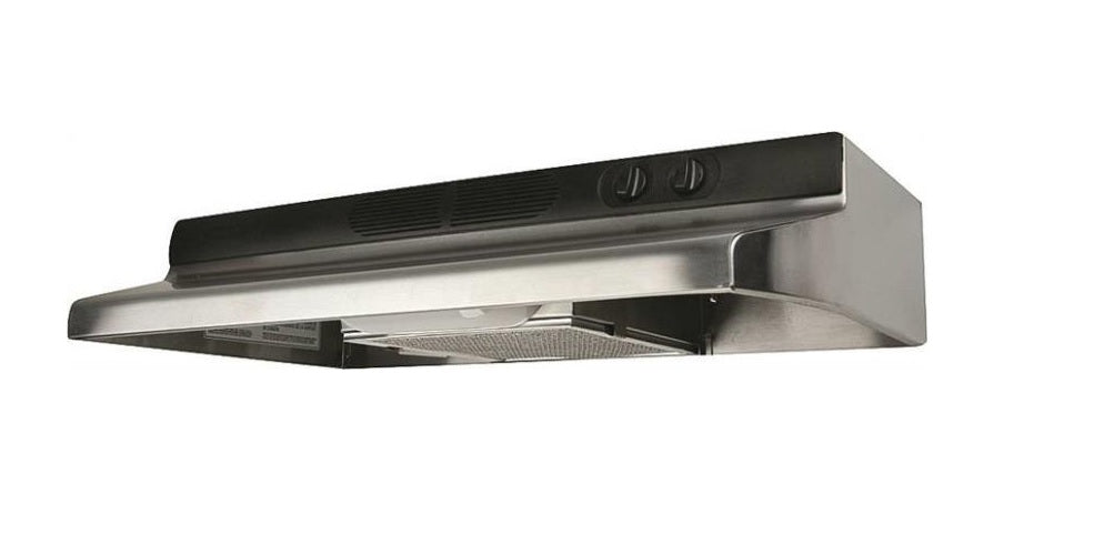 Air King QZ2308 Quiet Zone Range Hood, 30", Stainless Steel