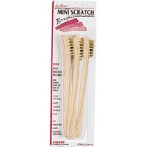 Linzer C301 Mini Detail Brush Set, Brass