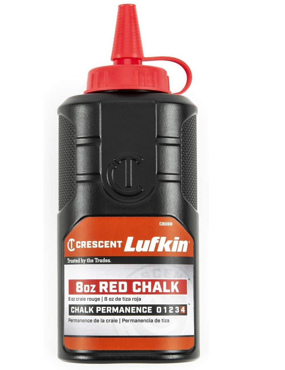 Crescent CB08R Lufkin Red Chalk Refill, 8 Oz