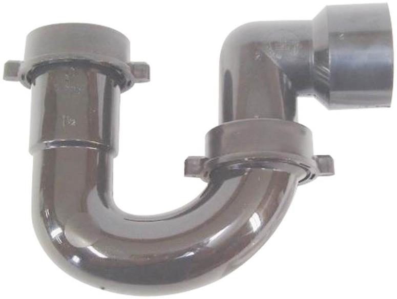 Us Hardware P-686C Universal Sink Trap, 1-1/2" x 1-1/4", Plastic