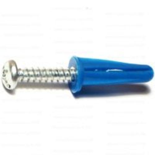 Midwest 21861 Plastic Anchors With Screws 8-10 x 7/8"