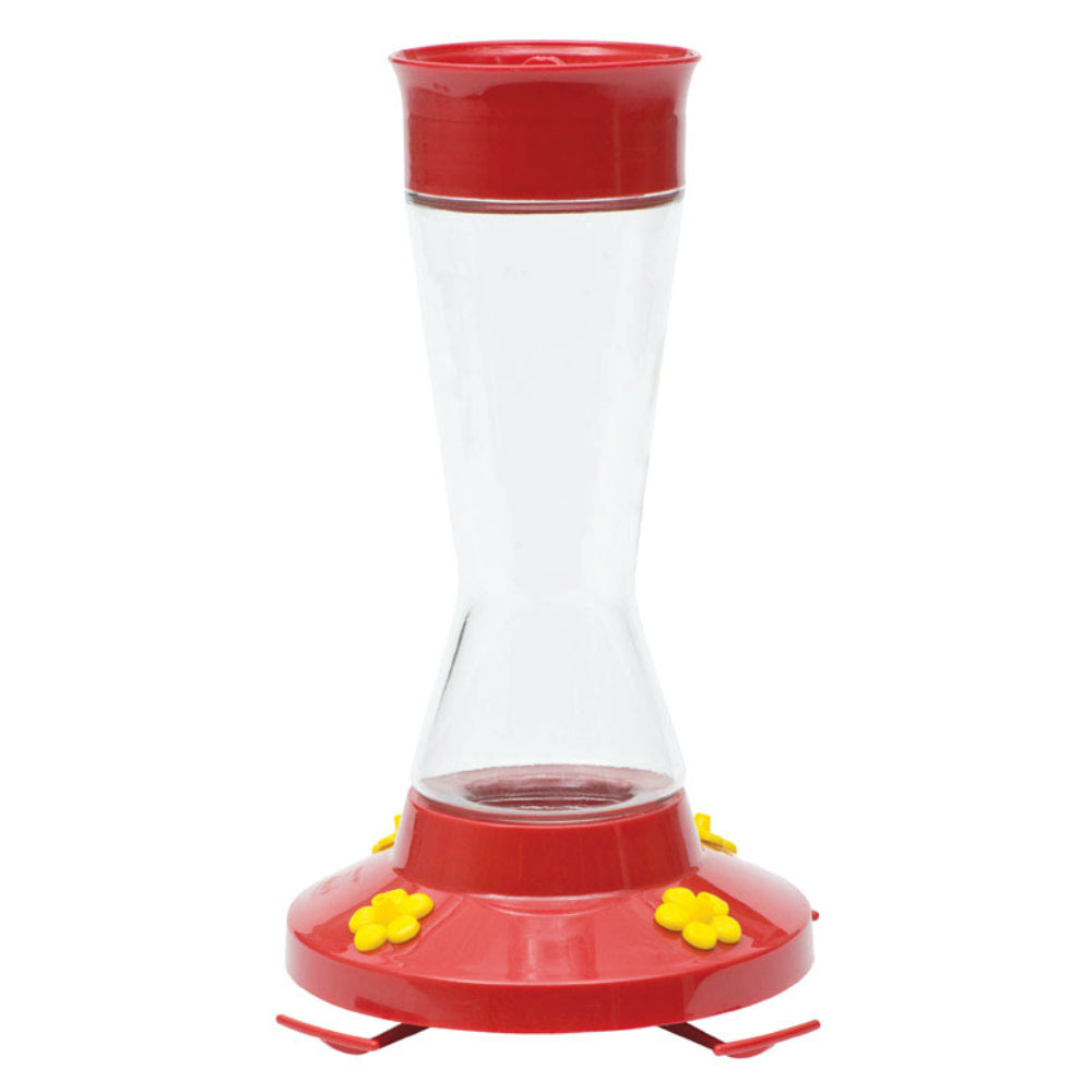 Perky Pet 210PB Pinch Waist Glass Hummingbird Feeder With Free Nectar