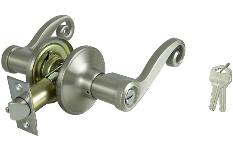 ProSource L6P00V-PS Entrance Tubular Leverset, Satin Nickel
