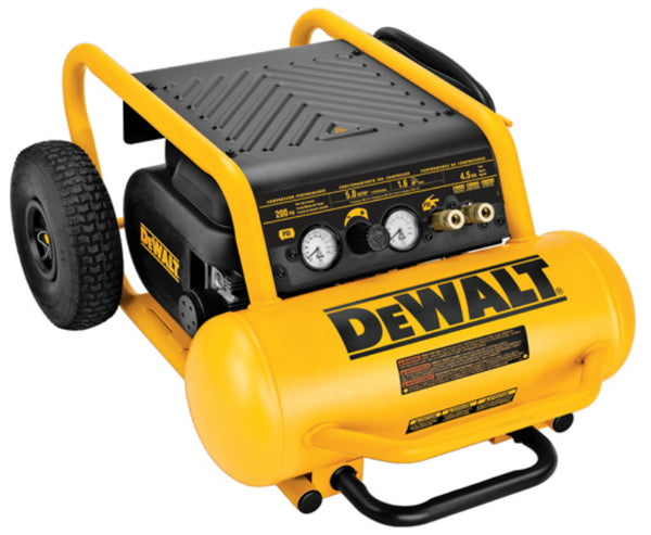DeWalt D55146 Portable Electric Air Compressor, 4.5 Gallon, 1.6 Hp