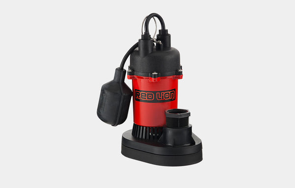 Red Lion RL-SP25T Sump Pump With Tethered Float, 1/4 HP