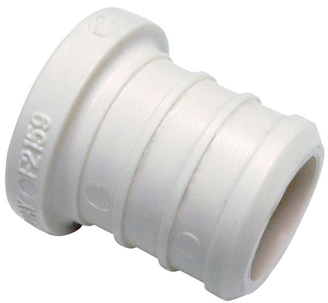 Apollo PXPAP125PK PEX Barb Pipe Plugs, 1/2", White Bag Of 5