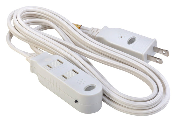 Woods 418568820 SmartCord Safety Extension Cords with Heat-Sensing Alarm
