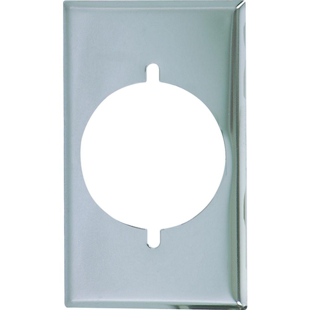 Cooper Wiring 39CH-BOX Range and Dryer Receptacle Wall Plate, 1 Gang