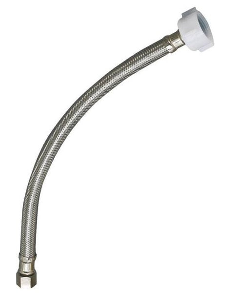 Plumb Pak PP23845 Toilet Supply Lines, 1/2" x 7/8" x 20"