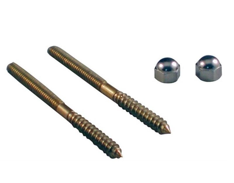 Danco 88942 Toilet Closet Screw, Galvanized Steel, 3-1/2" L
