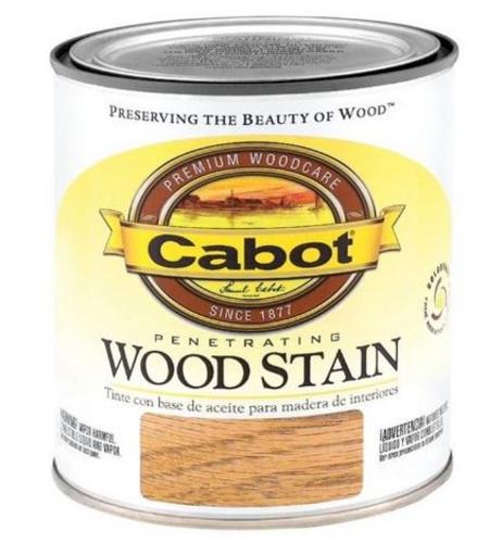 Cabot 144.0008131.003 Interior Oil Wood Stain, 1/2 Pint, Red Mahogany