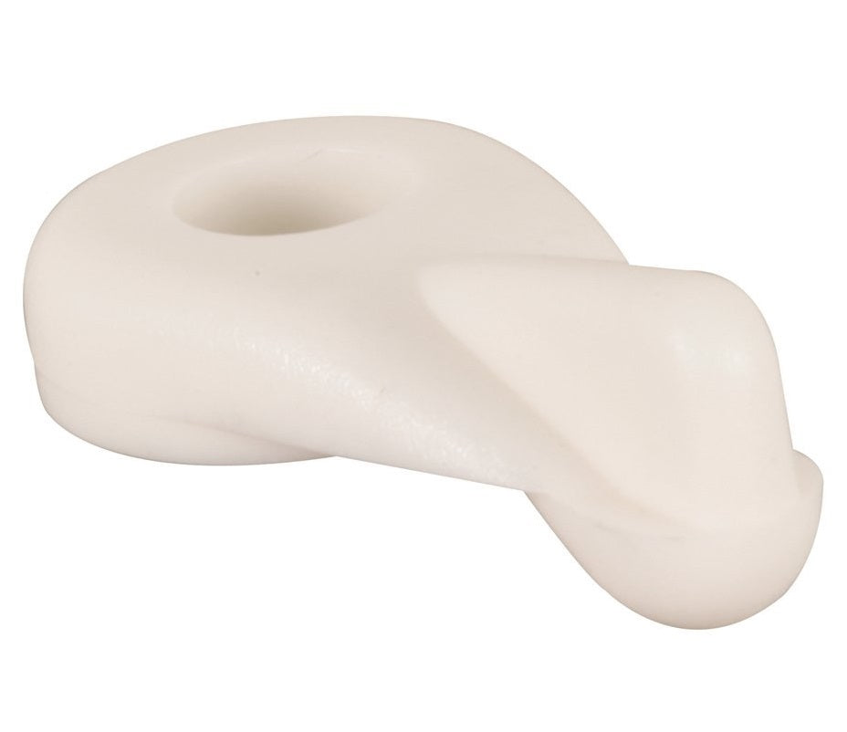 Prime-Line 908-6570 Storm Door Panel Clip, Flush with Screws, White