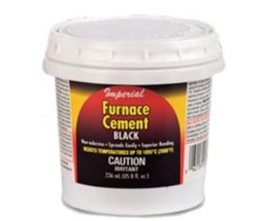 Imperial KK0304 Furnace Cement, Black, 32 Oz