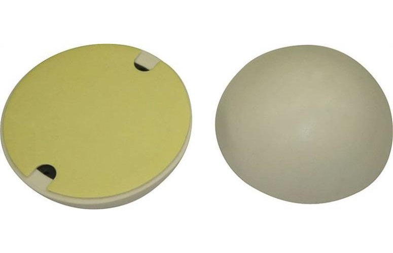 Prosource FE-S715-PS Wall Door Stop, Cushioned, 2-3/16" x 1"