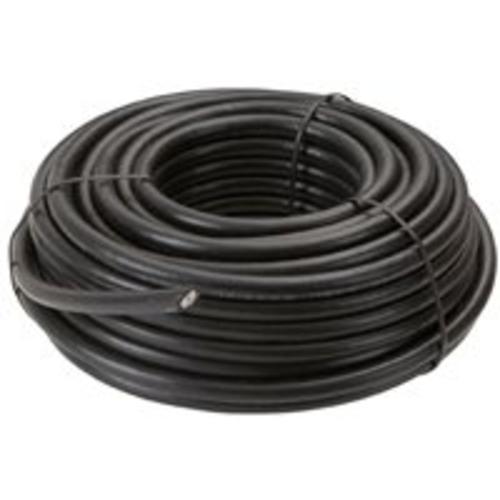 Zenith VQ3050NEB Black Quad RG6 Coax Cable, 50&#039;