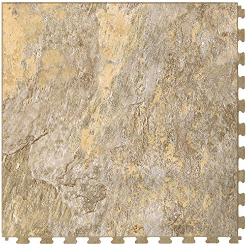 ITtile ITNS570SG50 Natural Stone Granite Tile, Sandstone, 20" x 20" x 5 mm
