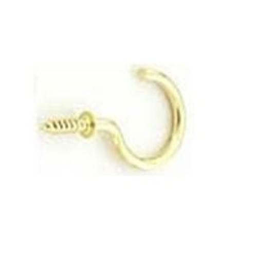 Mintcraft LR390 3/4" Solid Brass Cup Hook