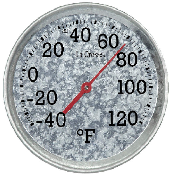 La Crosse Technology 104-2822 Galvanized Thermometer