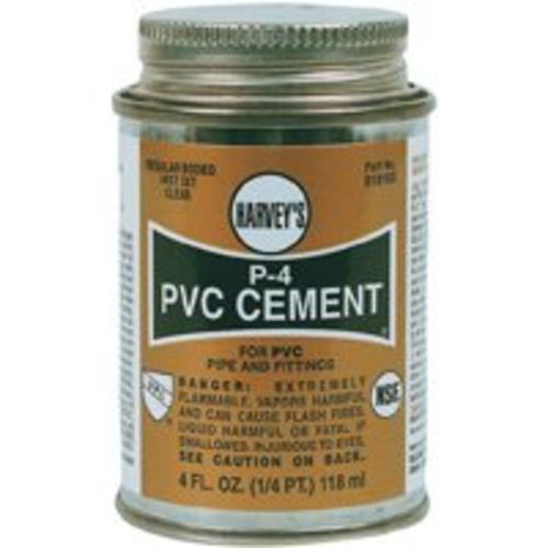 Harvey 018100-24 Pvc Regular Cement 4 Oz