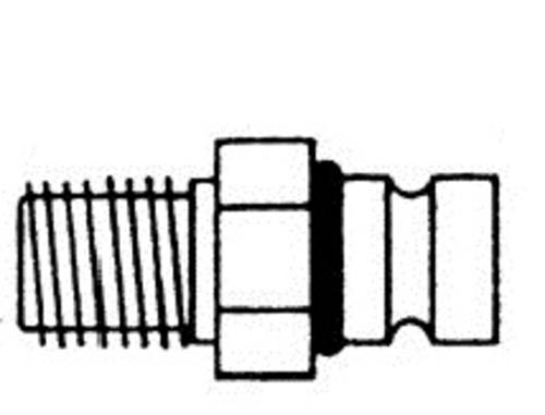 United States Hardware M-262C Chrysler Connector, 1/4"