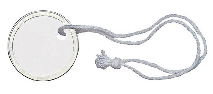 Hy-Ko KB145-250 Tags Paper Rnd1-1/4" 250