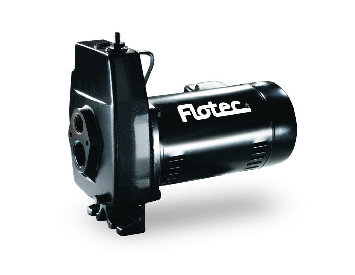 Flotec FP4222-08 Cast Iron Convertible Jet Pump, 3/4 HP