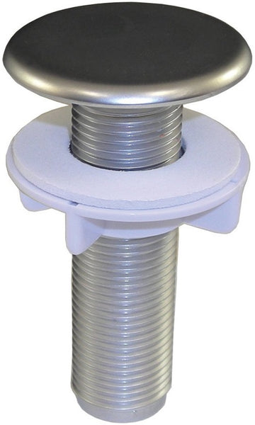 Danco 89478 Plastic Sink Hole Cover, Brushed Nickel Finish, 1-3/4"