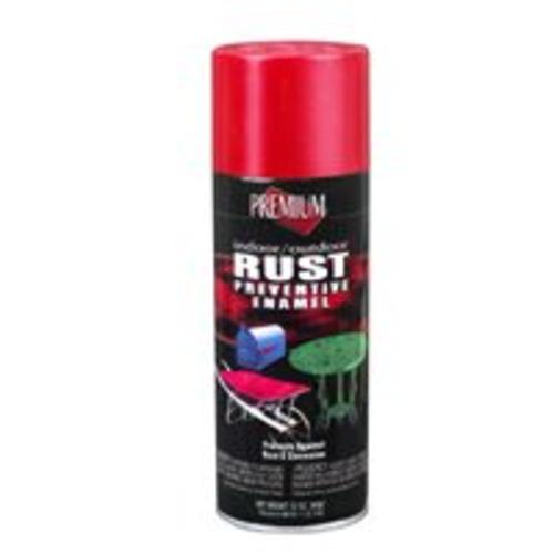Premium RP1005 Rust Prevent Spray Paint, Red, 12 Ounce