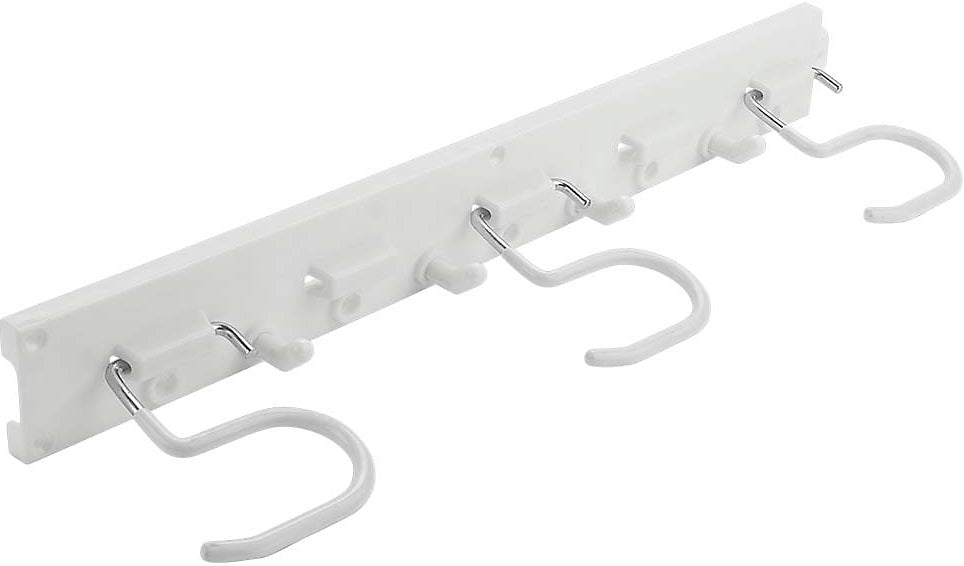 National Hardware N112-088 V2422 Adjustable Storage Organizer, 16", White