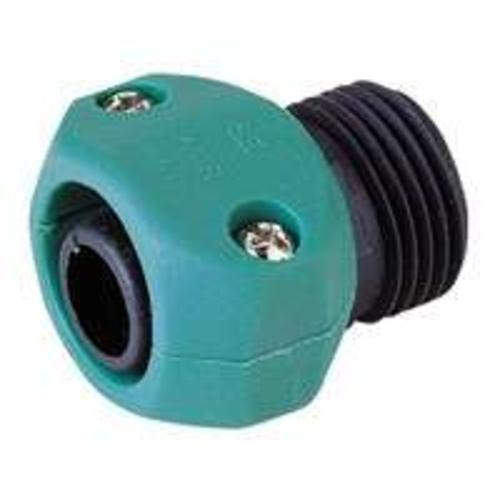 Landscapers Select GC5313L Garden Hose Coupling, Green and Black, 5/8 to 3/4 in