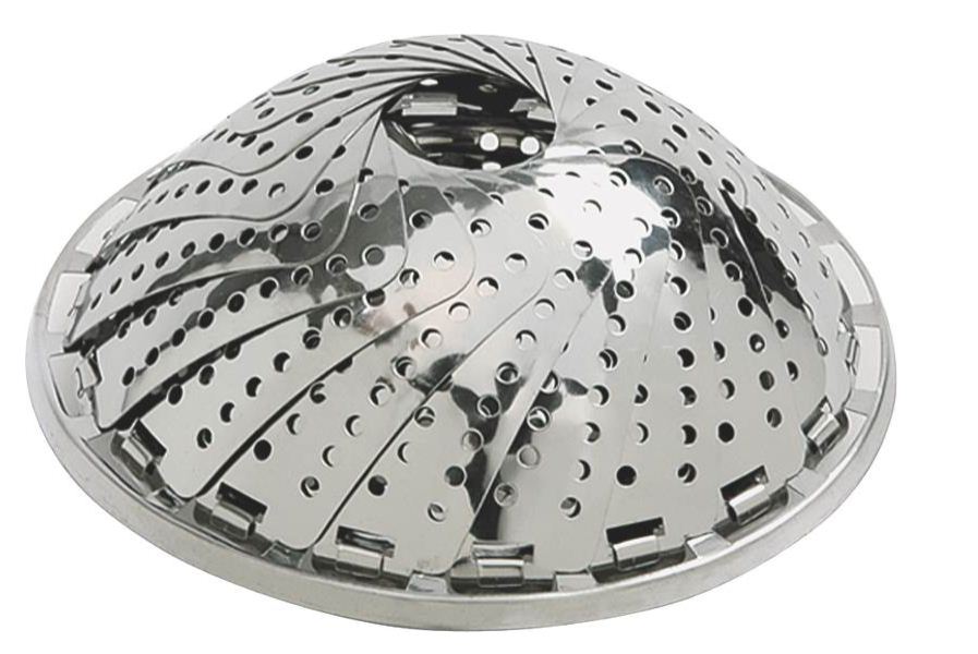 Norpro 175 Stainless Steel Vegetable Steamer, 9"