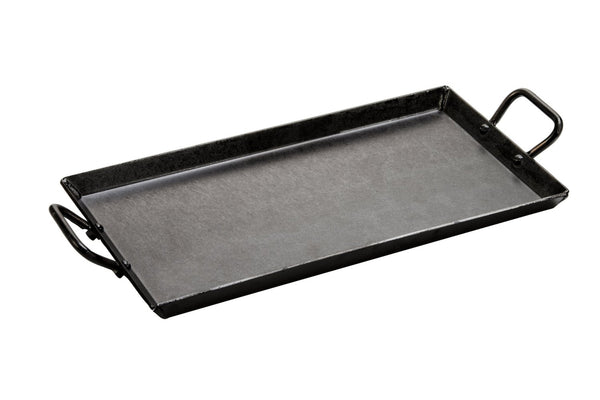 Lodge CRSGR18 Seasoned Steel Griddle, 18" x 10"