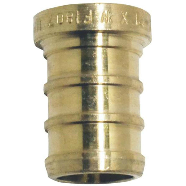 Apollo Valves APXP12 PEX Fitting Test Plug, 1/2", Brass