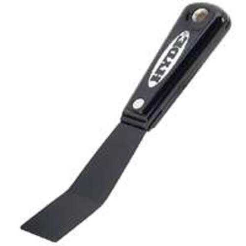 Hyde 02070 Black & Silver Stiff Putty Knife, 1-1/4"