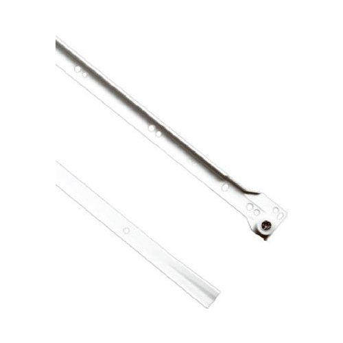 Knape & Vogt 1805HWH550 Euro-Style Self Close Drawer Slide, 550-mm, White