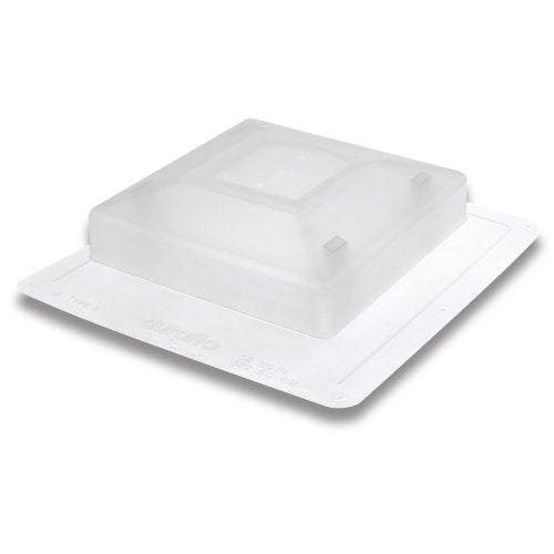 Duraflo 5975C Shed Light Roof Vent, Polypropylene, Translucent