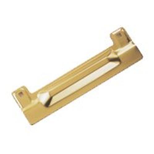 Mintcraft HSH-053 Heavy Duty Latch Guard 3.5" x 11.75", Brass Plated