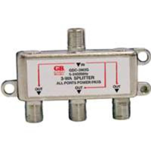Gardner Bender GDC-3W2G 3-Way Signal Splitteres